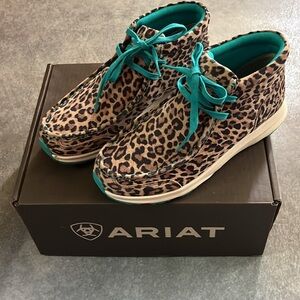Ariat Women’s Leopard Print Spitfire Shoes
